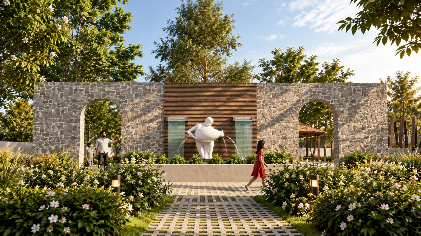 The Rainwater Harvesting Park — view 2